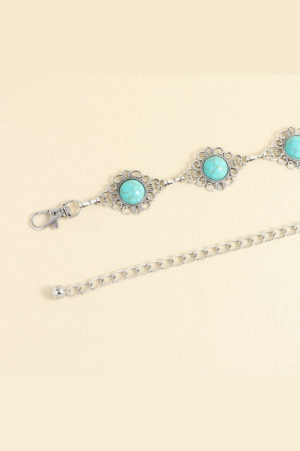 Belt - Vintage Turquoise Alloy Belt