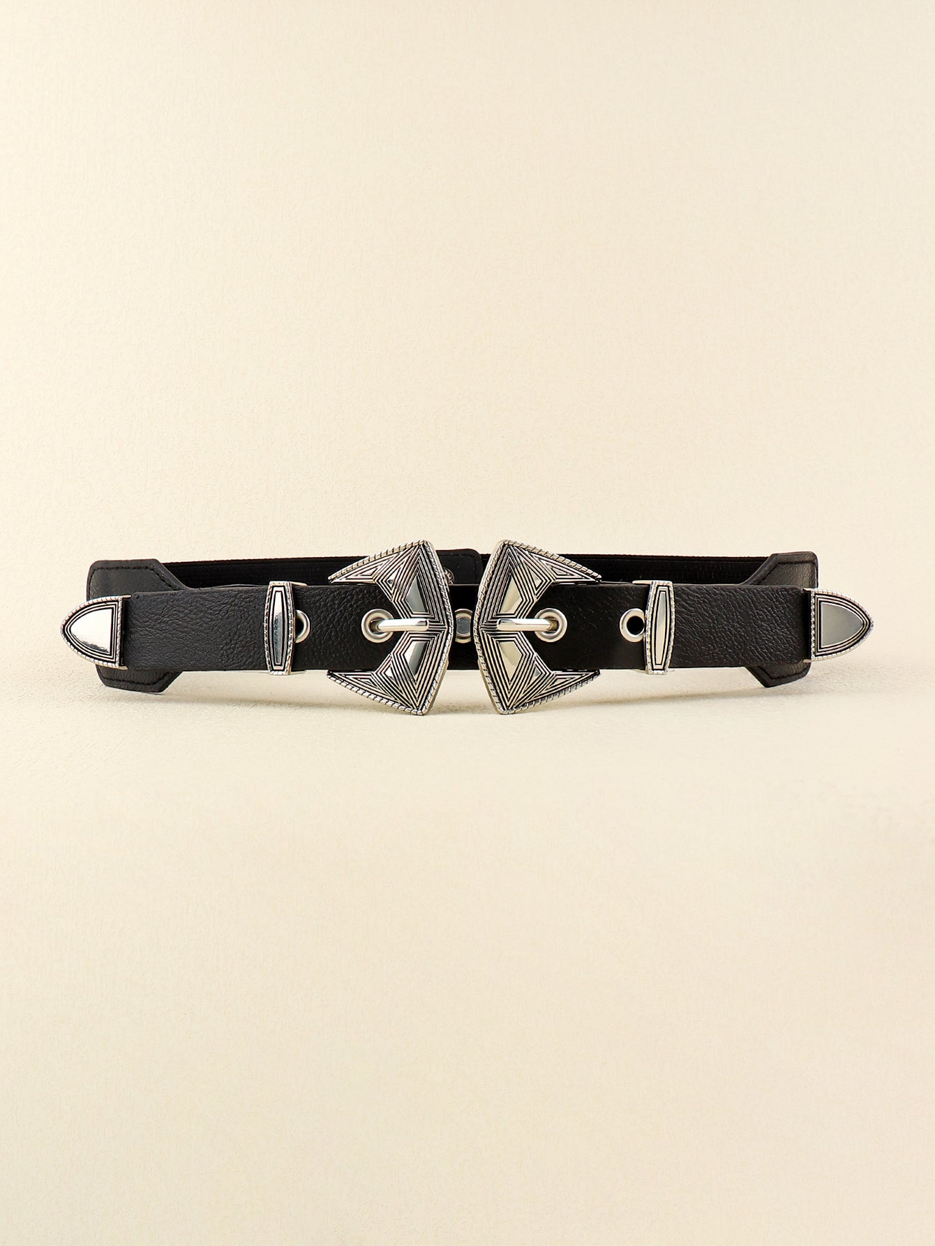 Belt - Double Buckle Leather