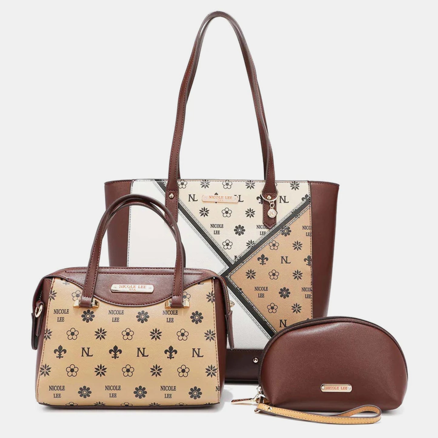 3pcs Designer Handbag Set