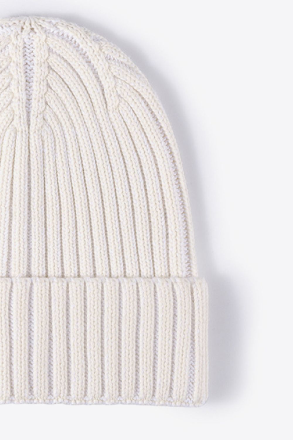 Beanie - Rib Knit Cuff