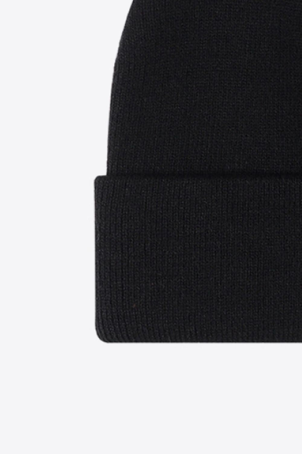 Beanie - Solid Knit Cuff