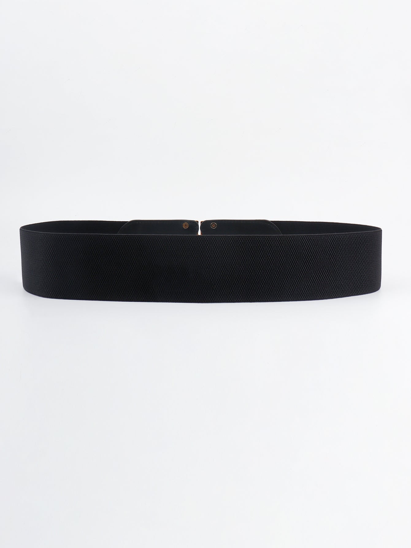 Belt - Wide D-Buckle Design Elastic