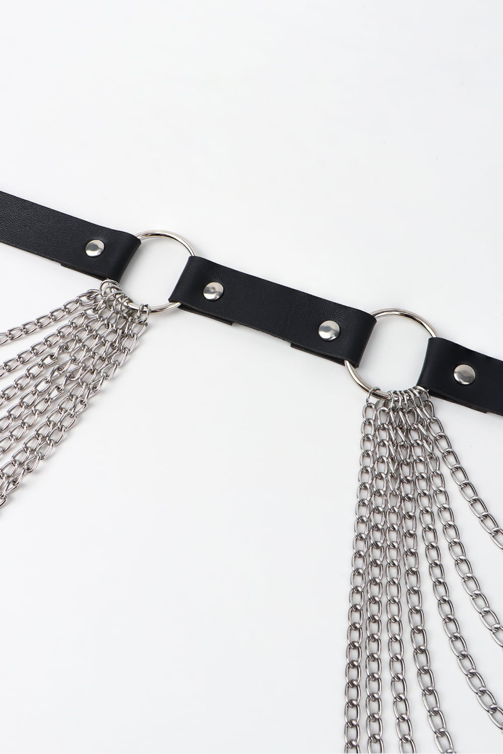 Belt - PU Belt with Chain