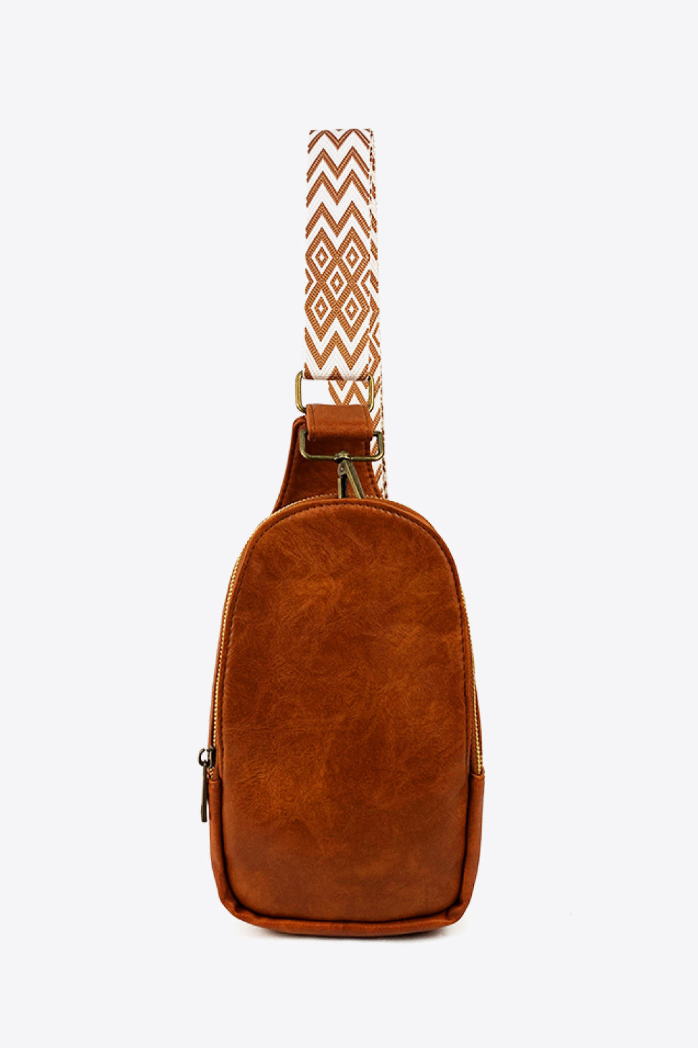 Sling Bag - Pattern Adjustable Strap Leather