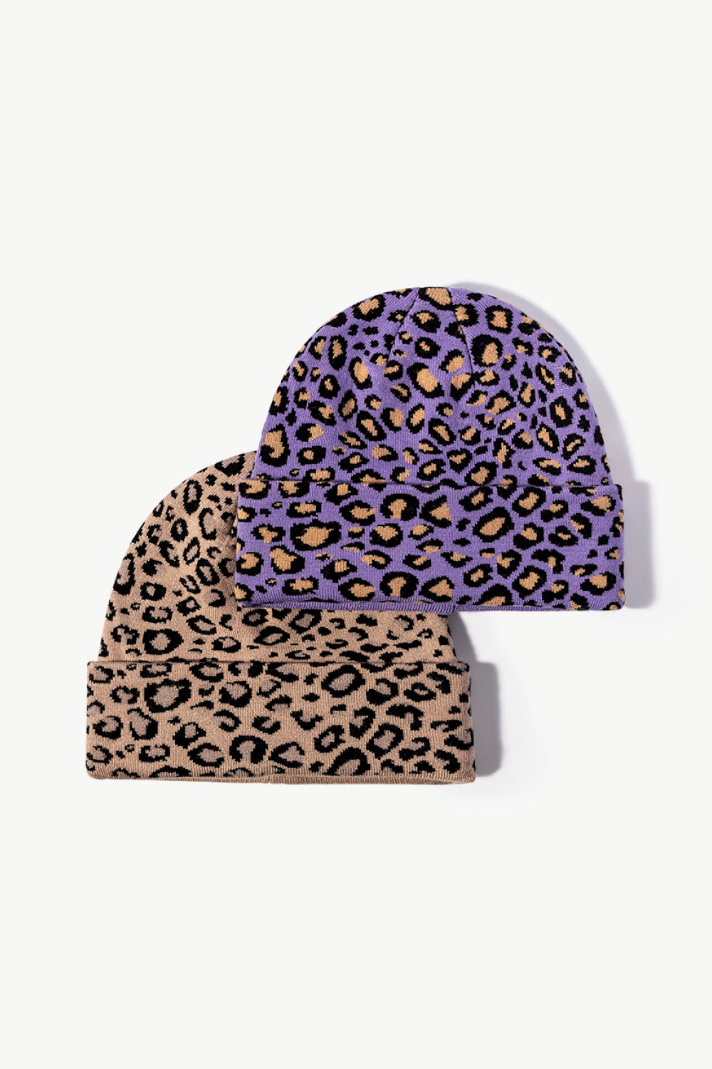 Beanie - Leopard Pattern Cuff