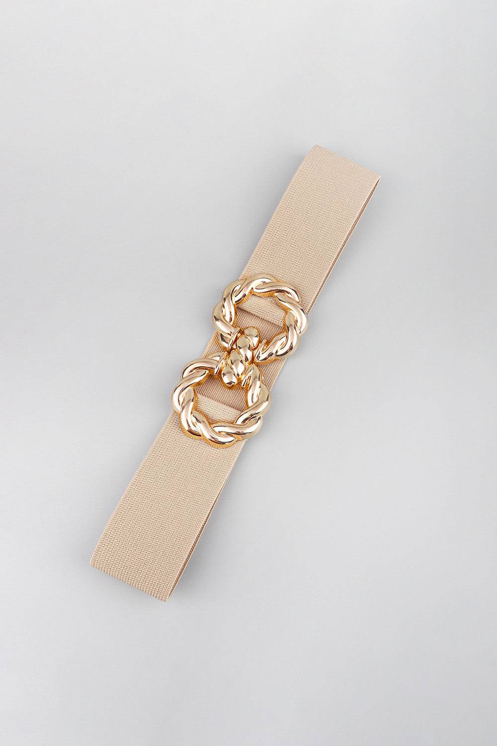 Belt - Zinc Alloy Buckle Elastic Belt