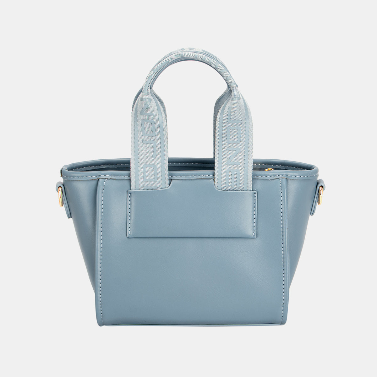 Designer Handbag with Embossed Handles