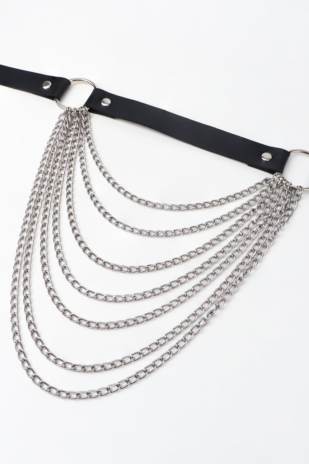 Belt - PU Belt with Chain