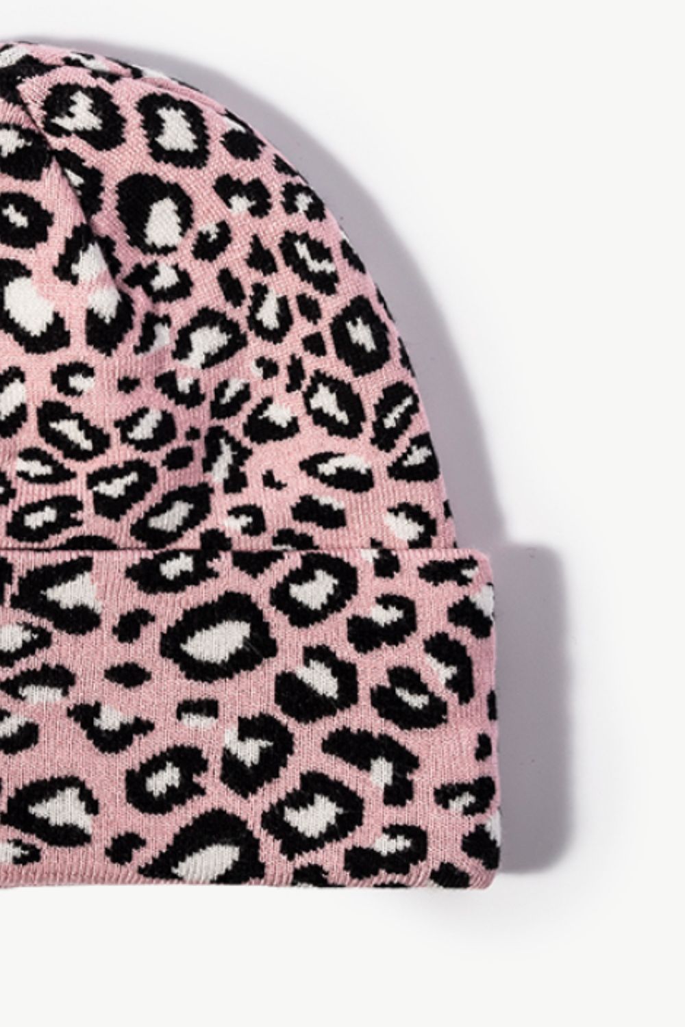 Beanie - Leopard Pattern Cuff