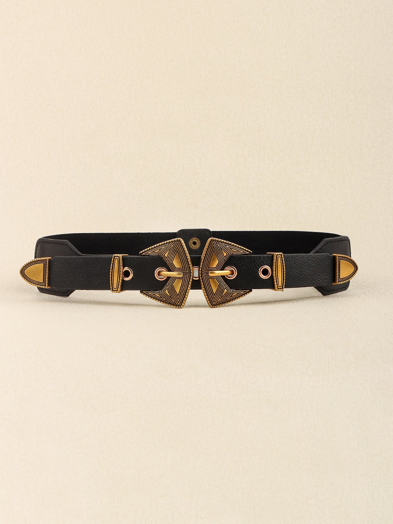 Belt - Double Buckle Leather