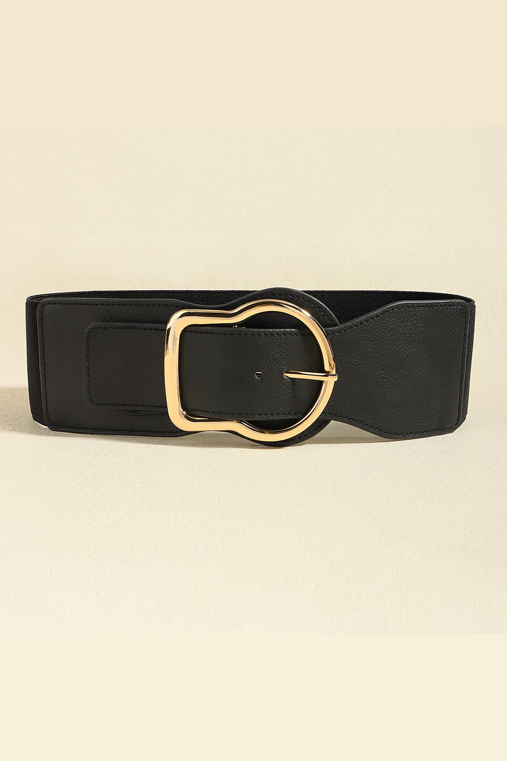 Belt - Zinc Alloy PU Leather Belt