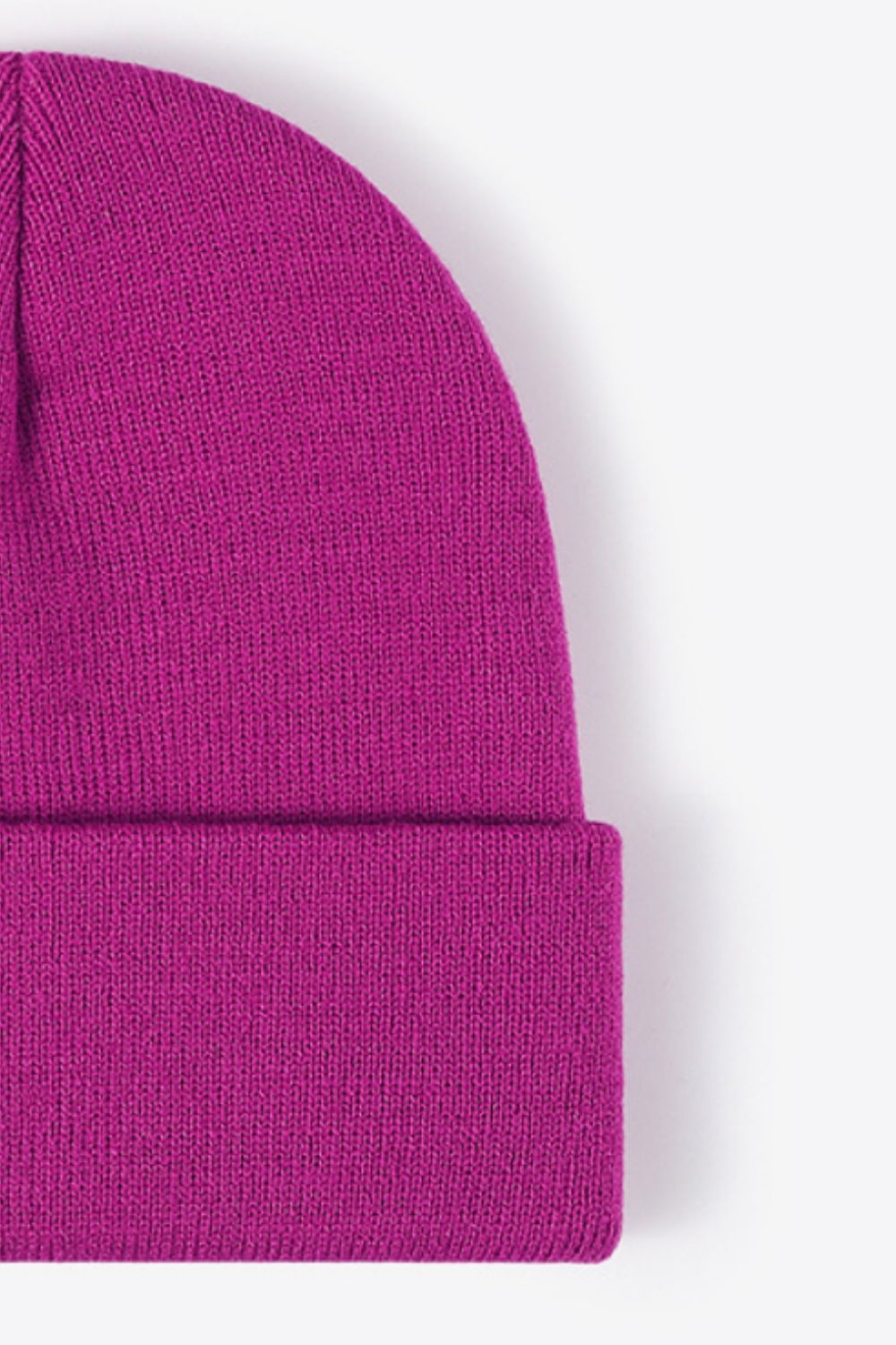 Beanie - Solid Knit Cuff