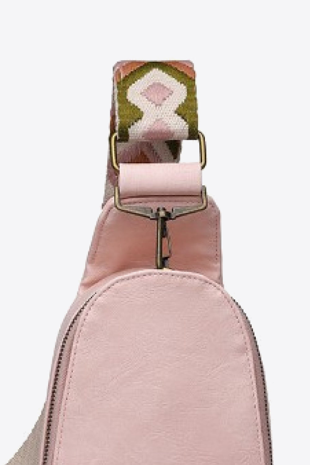 Sling Bag - Pattern Adjustable Strap Leather