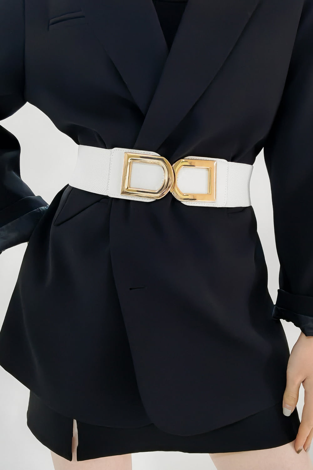 Belt - Double D Buckle PU Belt