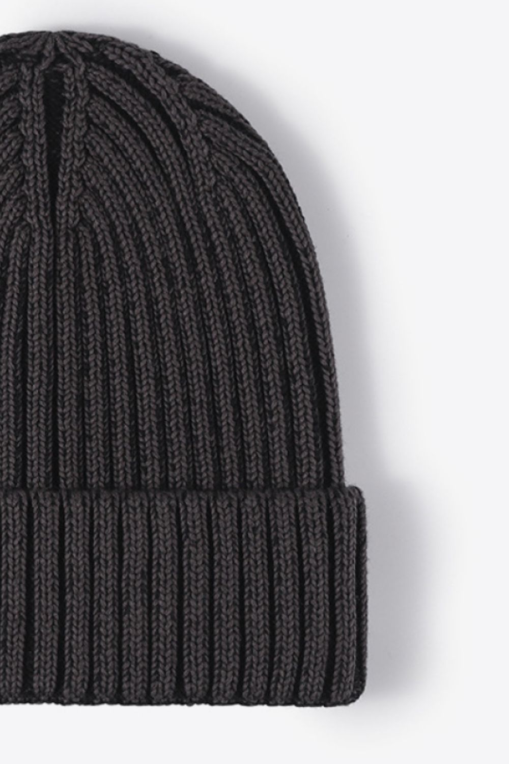 Beanie - Rib Knit Cuff