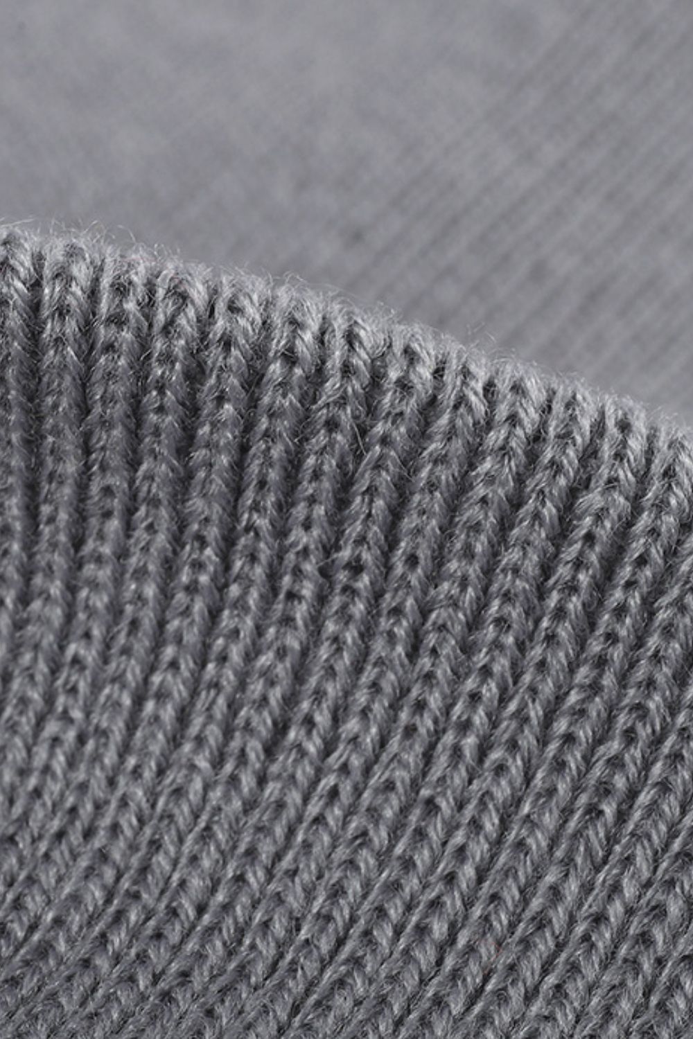 Beanie - Solid Knit Cuff