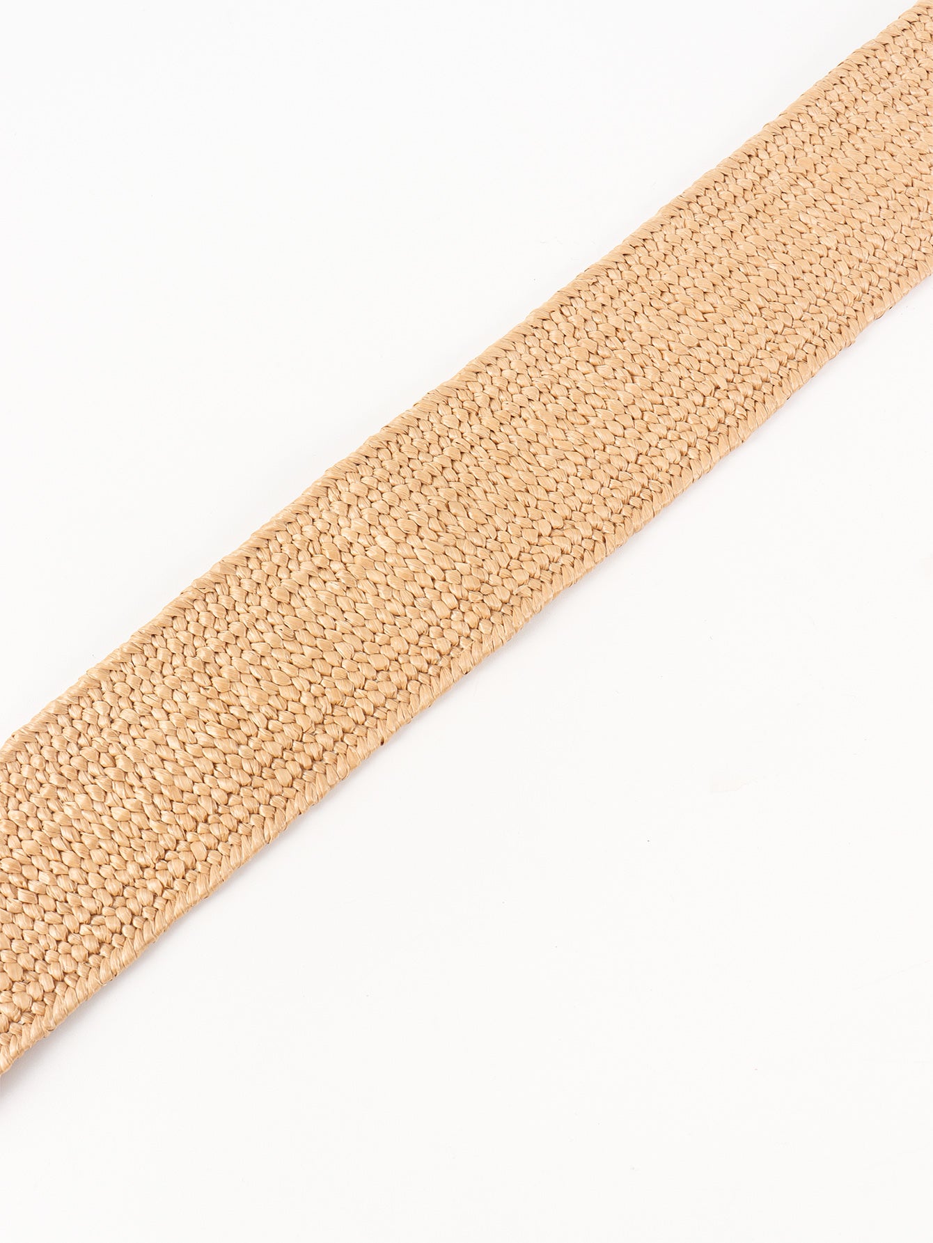 Belt - Wide Double-Buckle Weave