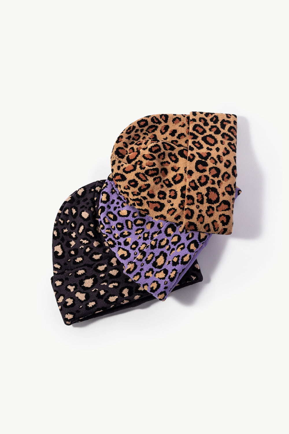 Beanie - Leopard Pattern Cuff