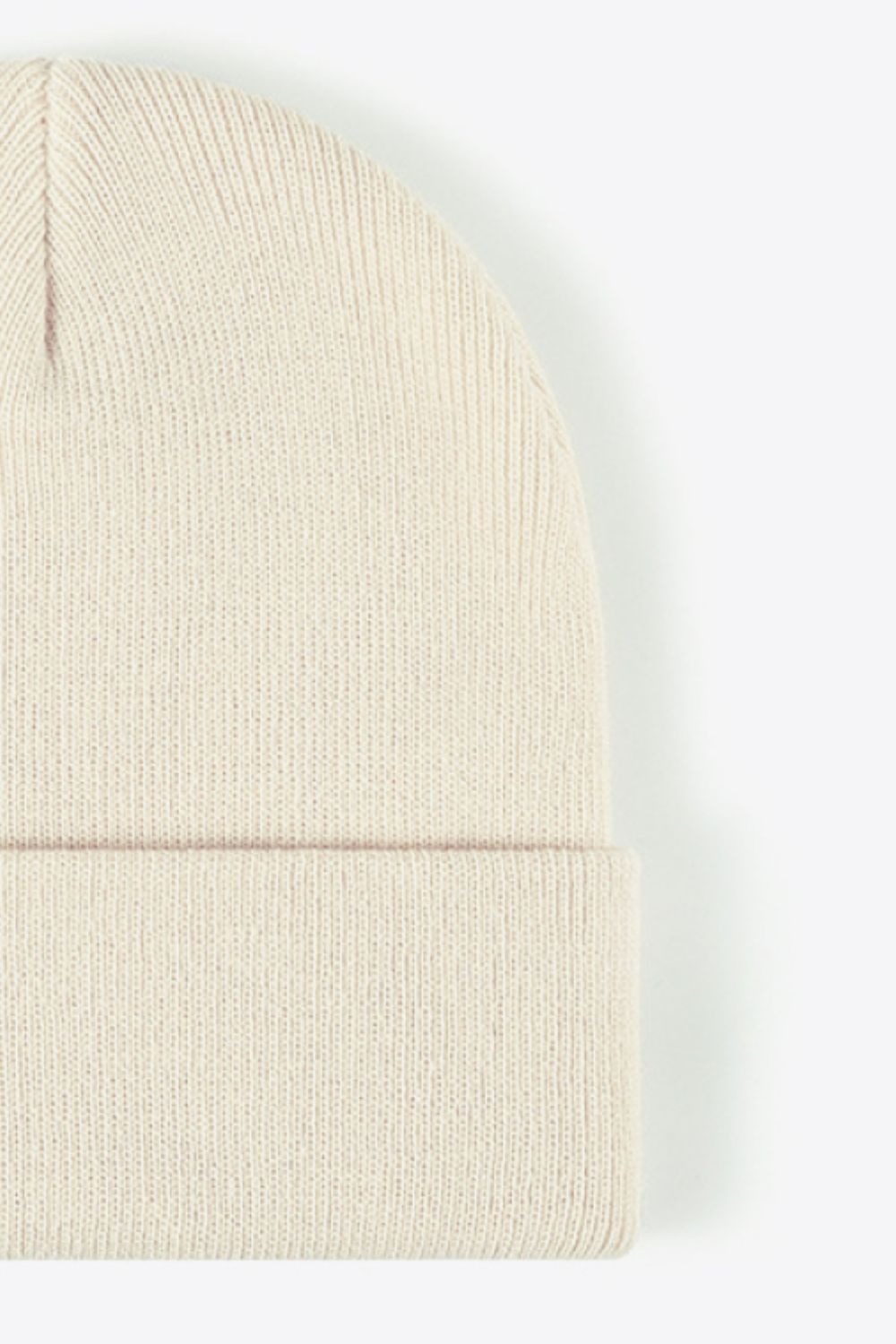 Beanie - Solid Knit Cuff