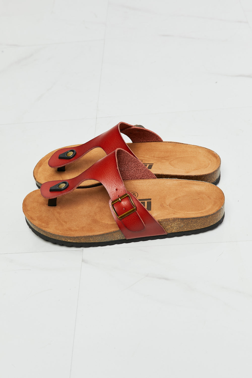 Flip Flop - Drift Away T-Strap in Red