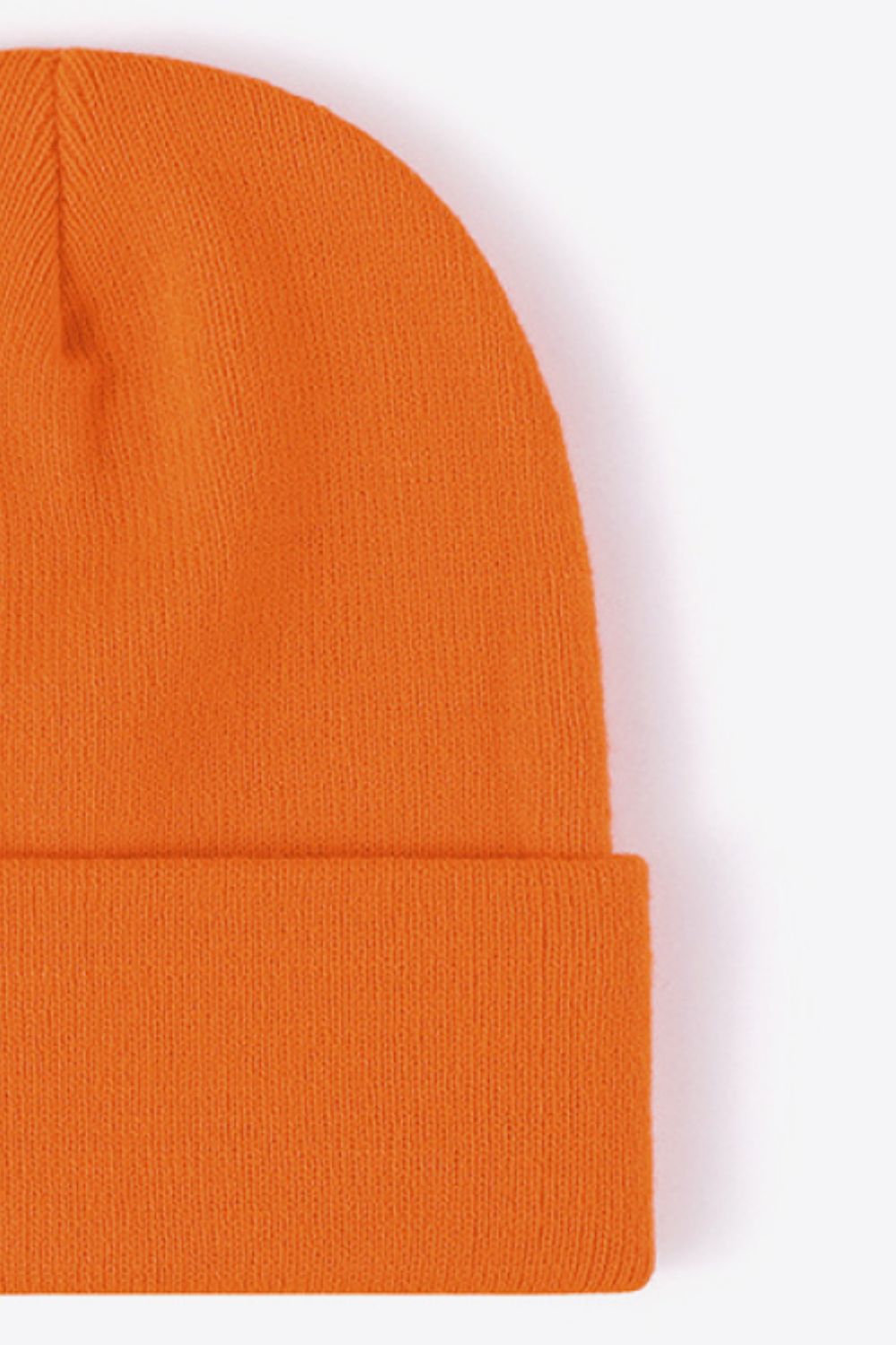 Beanie - Solid Knit Cuff