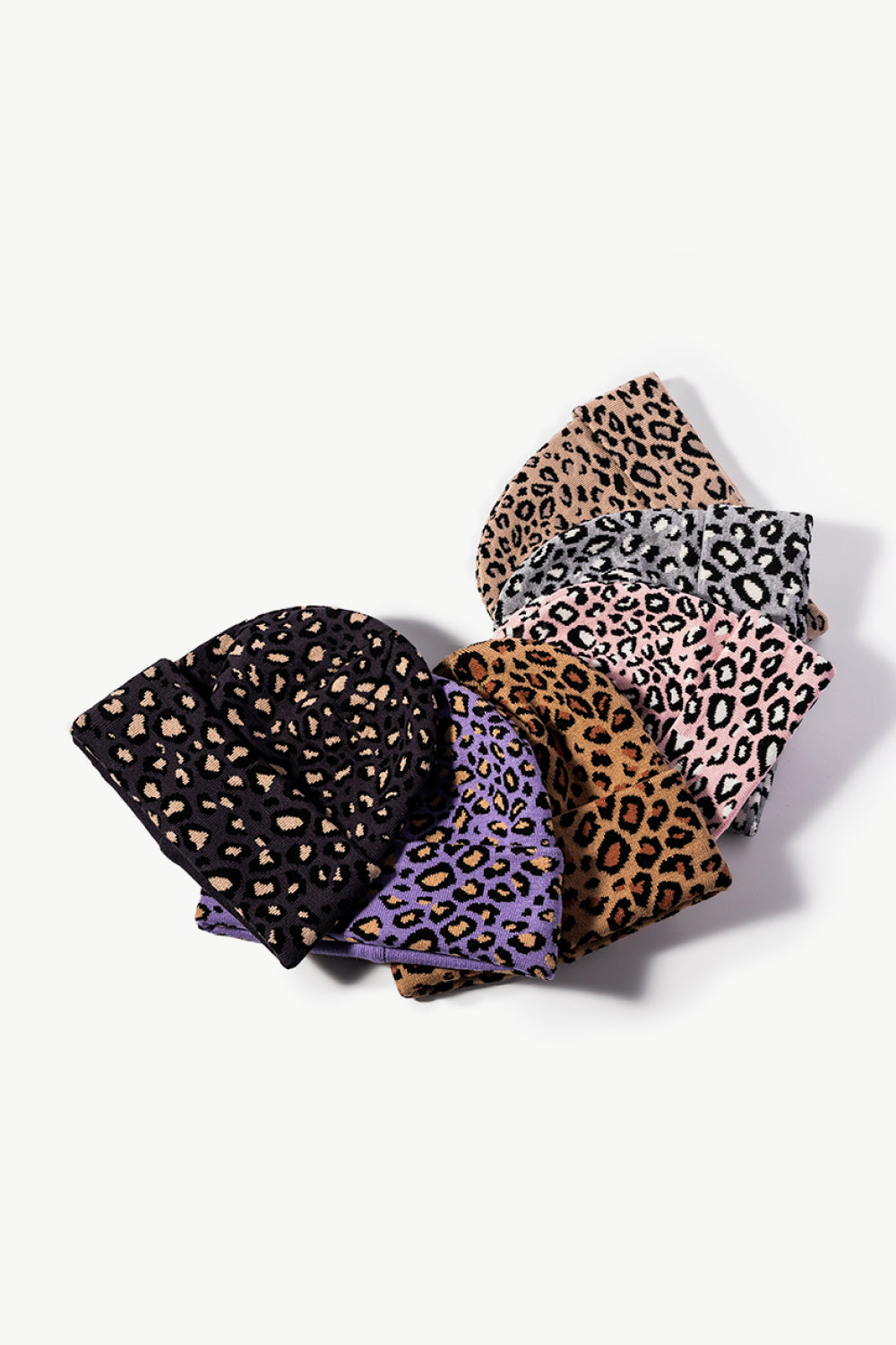 Beanie - Leopard Pattern Cuff