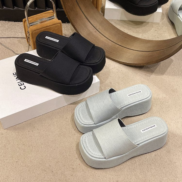 Sandal - Open Front Platform Sandals