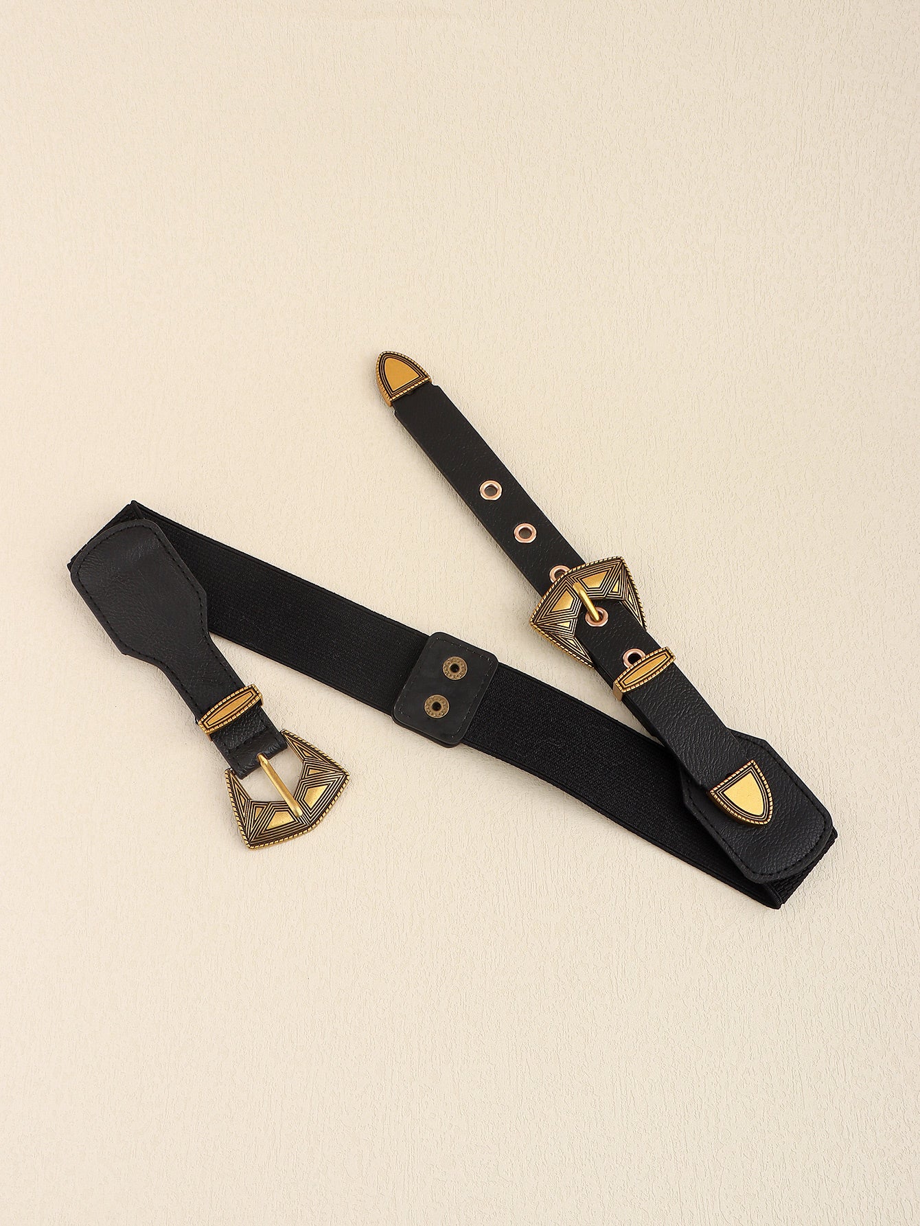 Belt - Double Buckle Leather