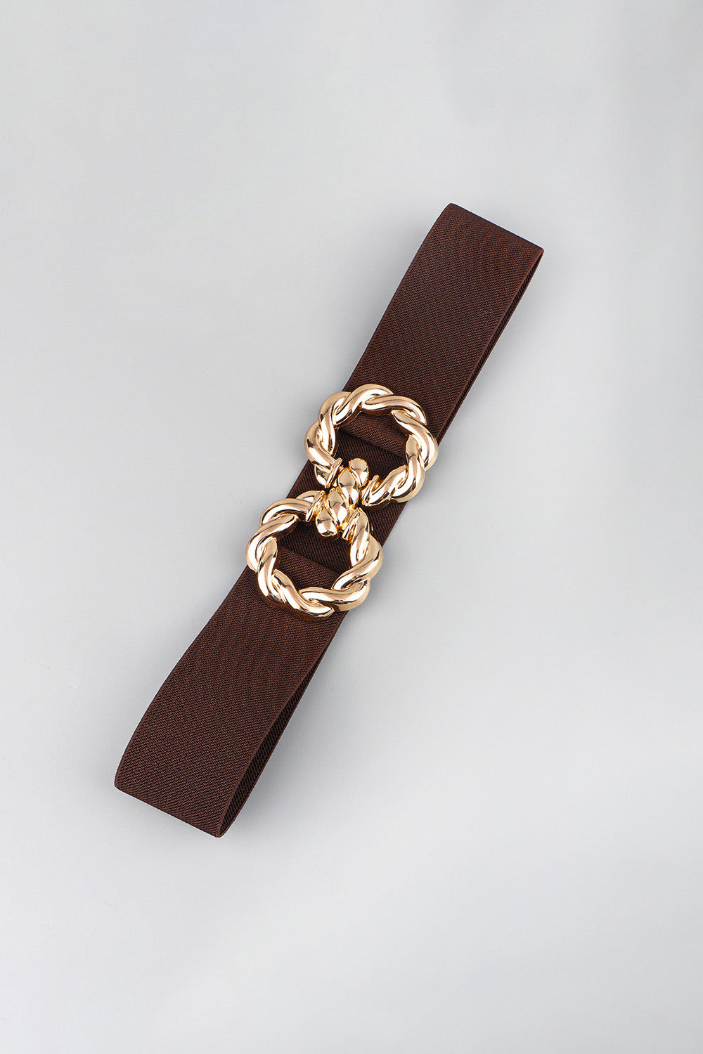 Belt - Zinc Alloy Buckle Elastic Belt