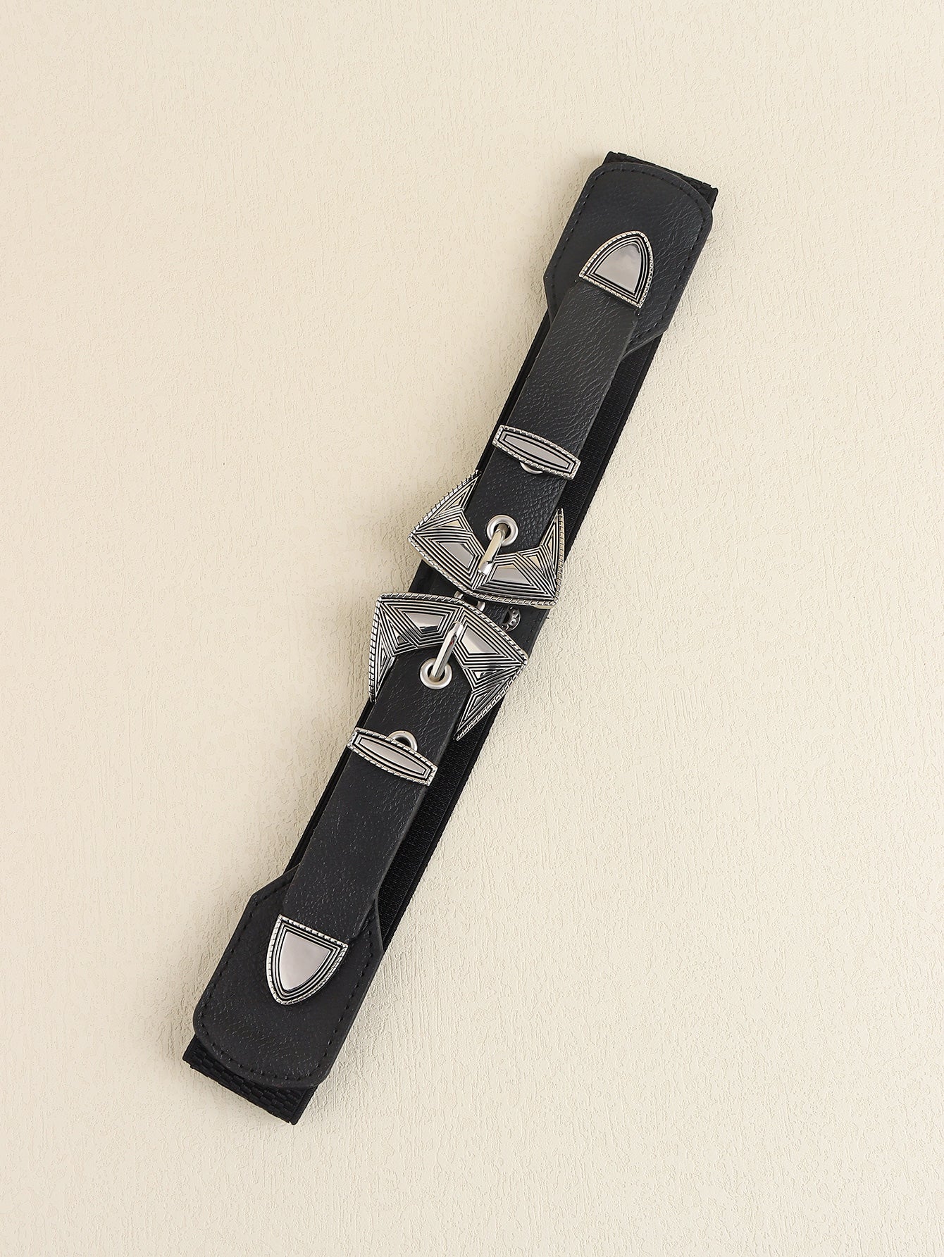 Belt - Double Buckle Leather