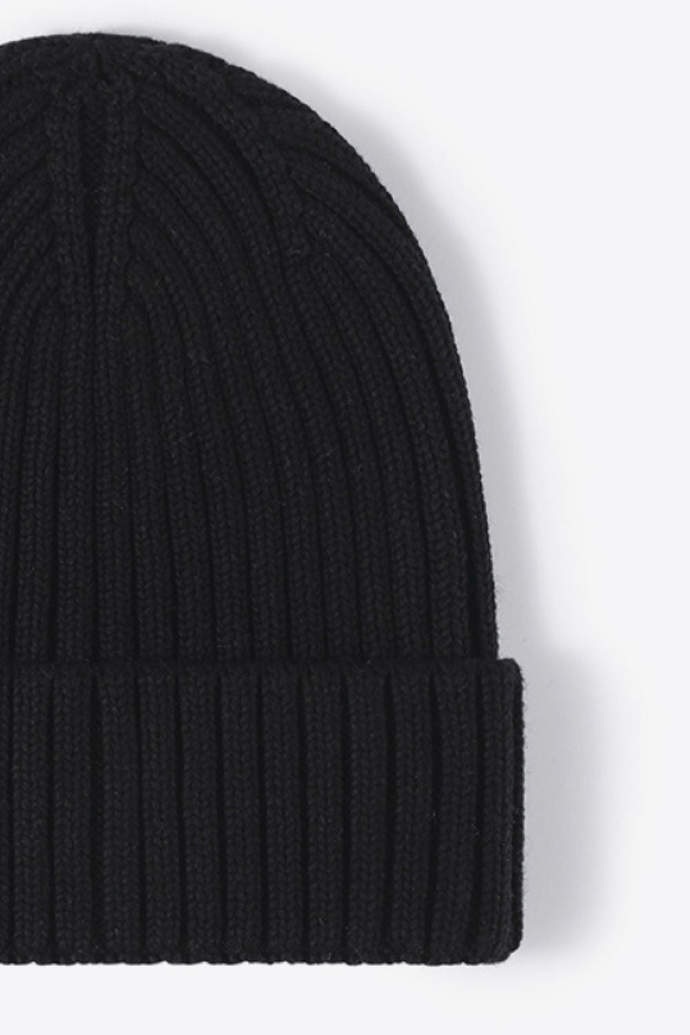 Beanie - Rib Knit Cuff