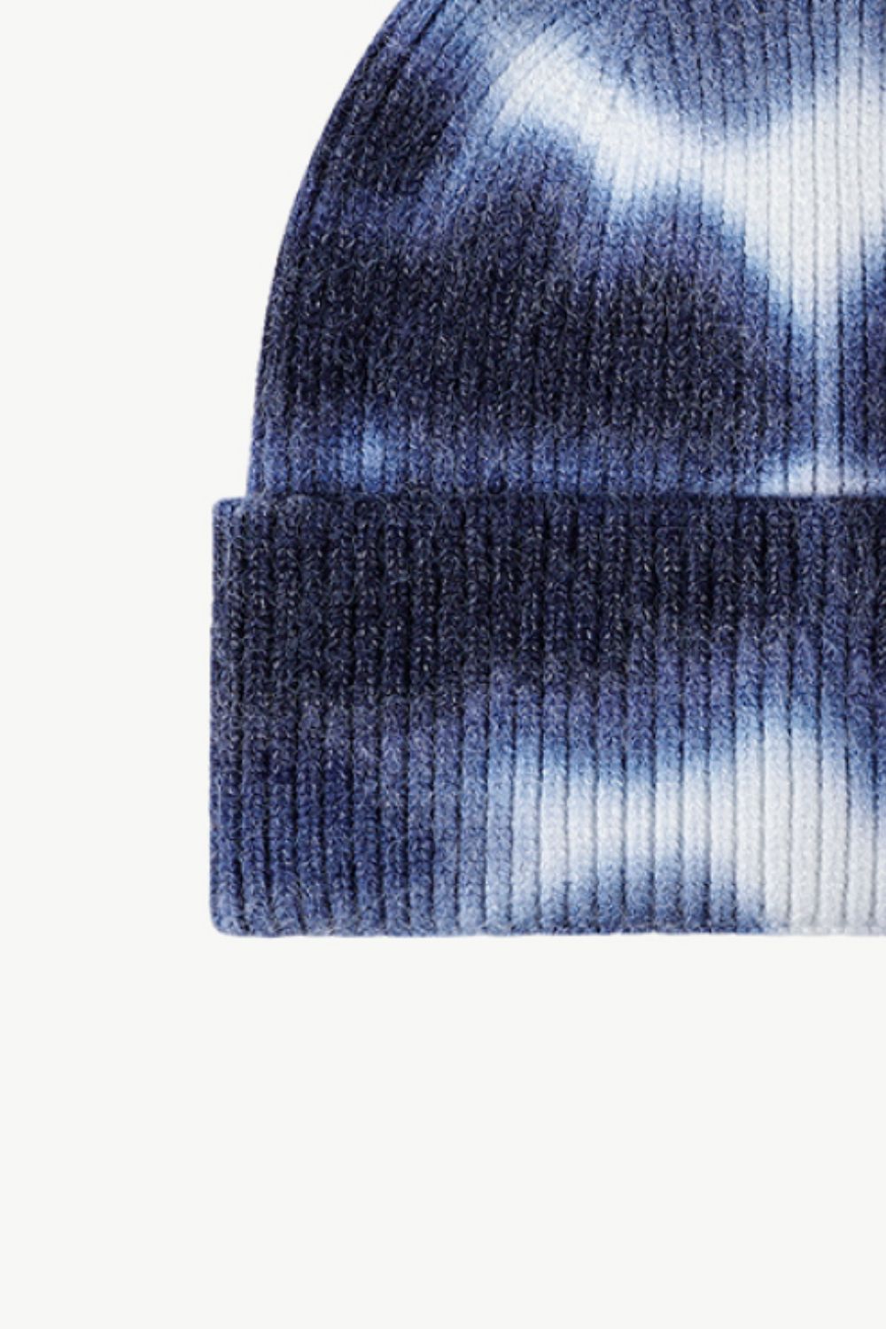 Beanie - Tie-Dye Knit Cuff