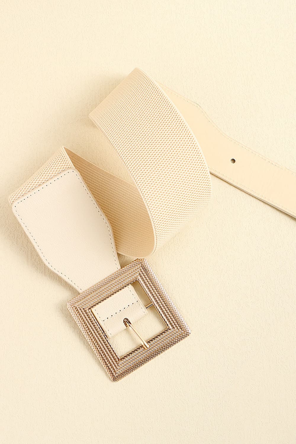 Belt - Wide w/Picture-Frame Buckle