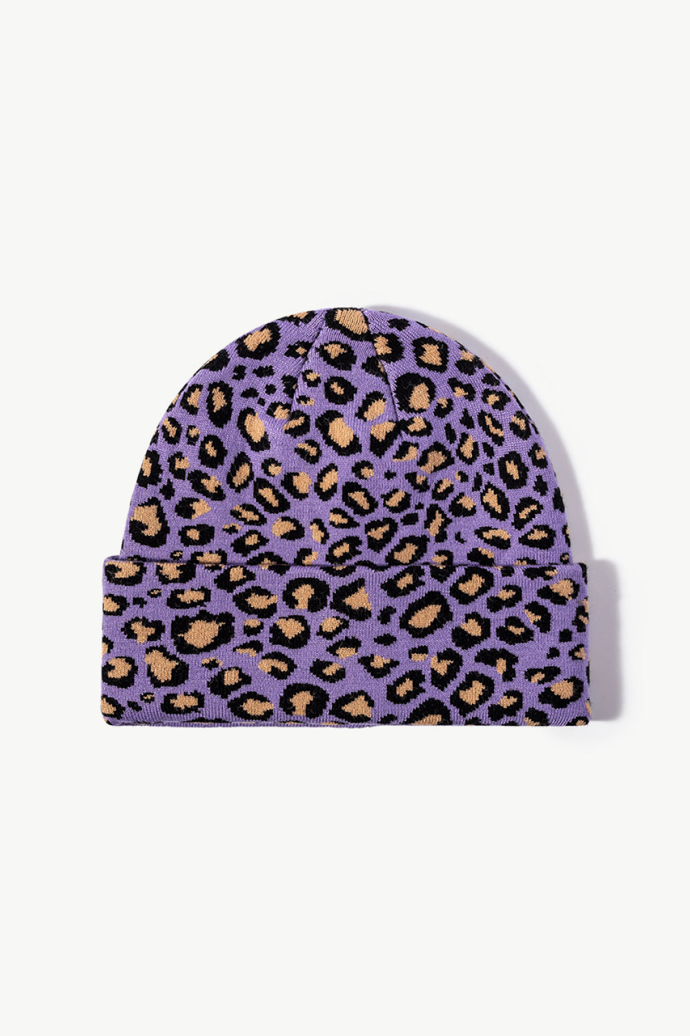 Beanie - Leopard Pattern Cuff