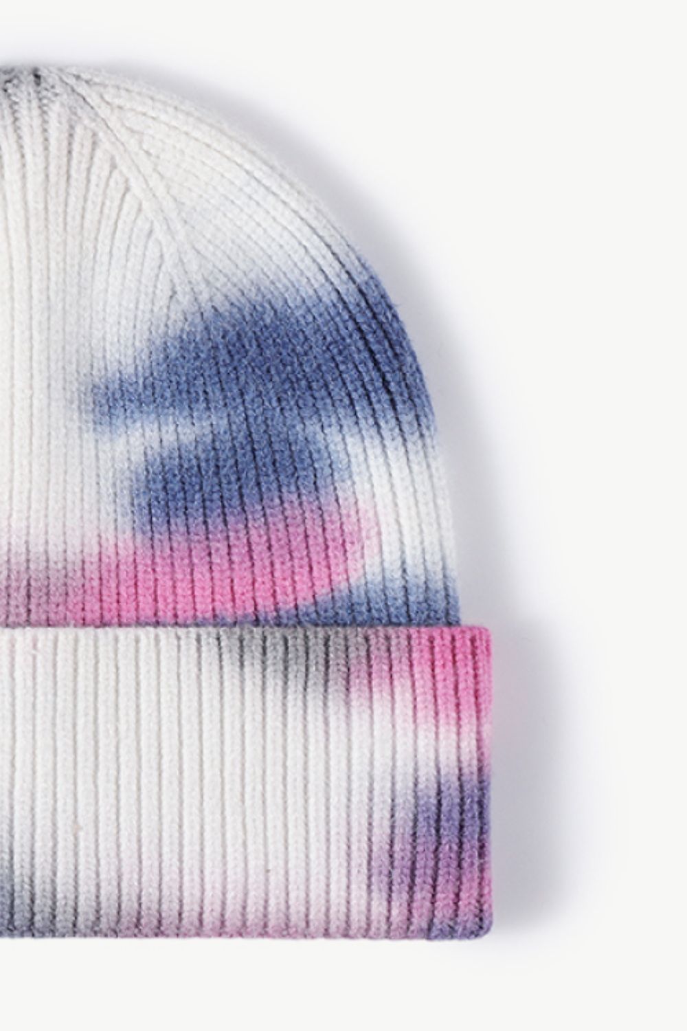 Beanie - Tie-Dye Knit Cuff