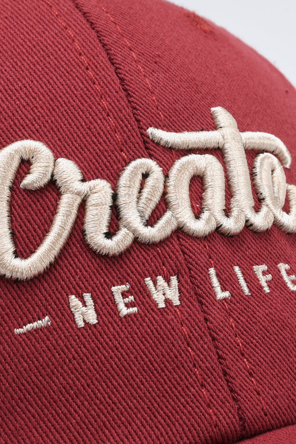 Baseball Cap - CREATE NEW LIFE Embroidered