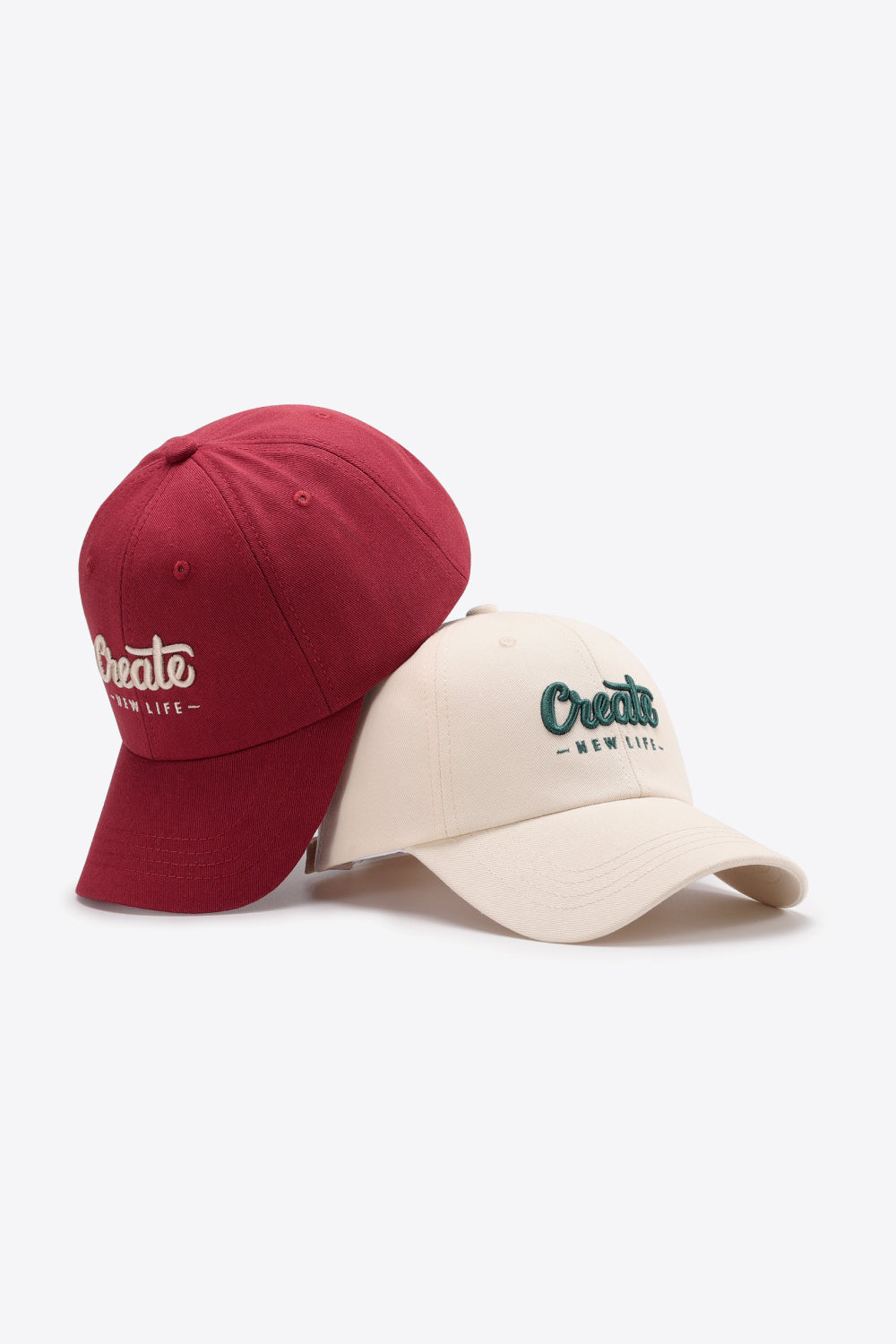 Baseball Cap - CREATE NEW LIFE Embroidered