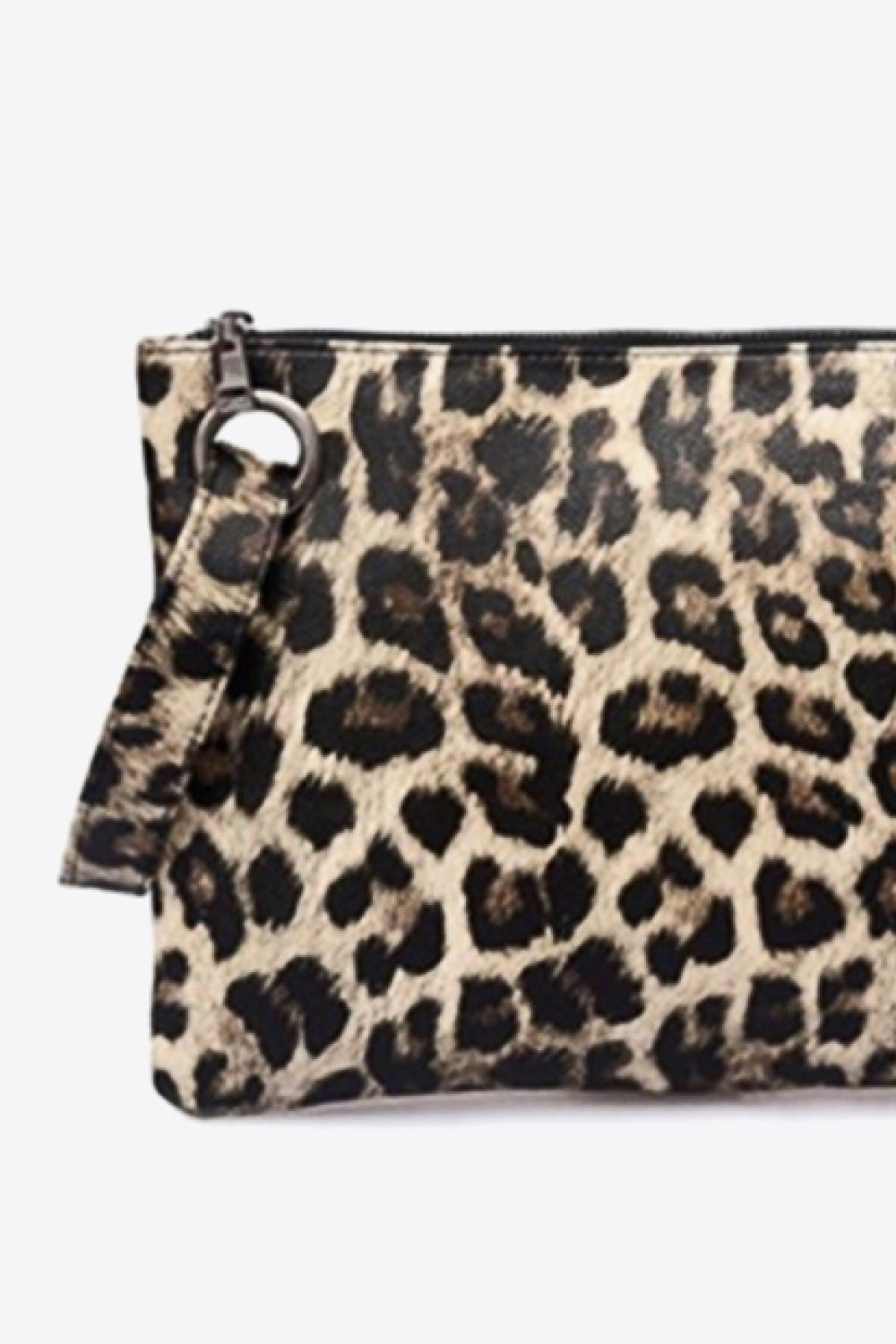 Clutch Purse - Leopard Print Leather