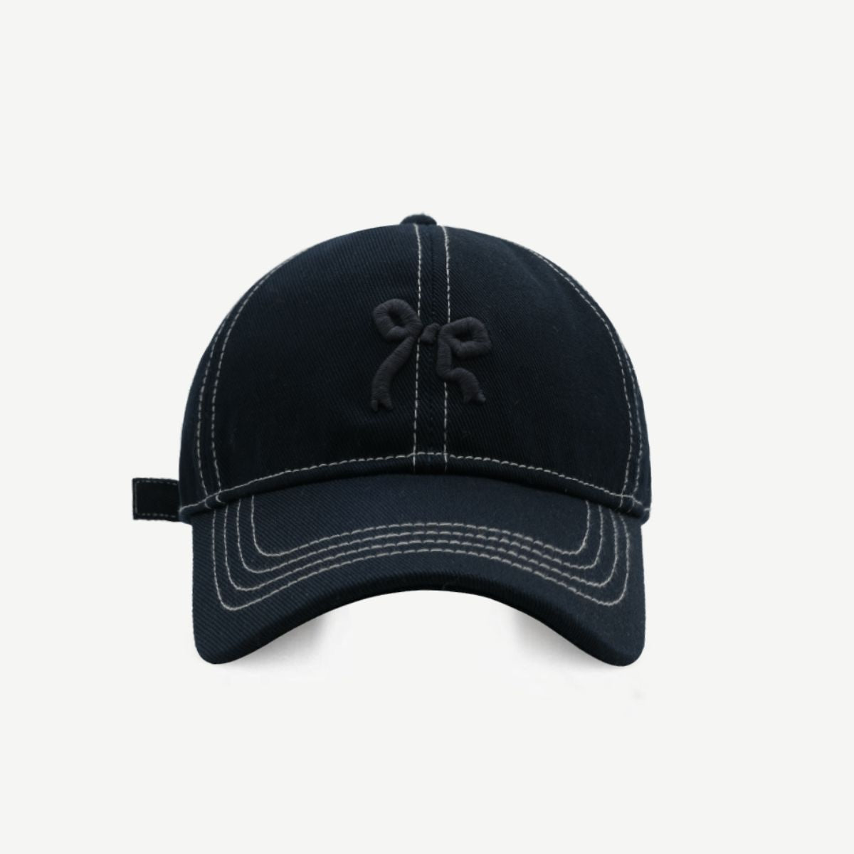 Baseball Cap - Bow Embroidered Cap