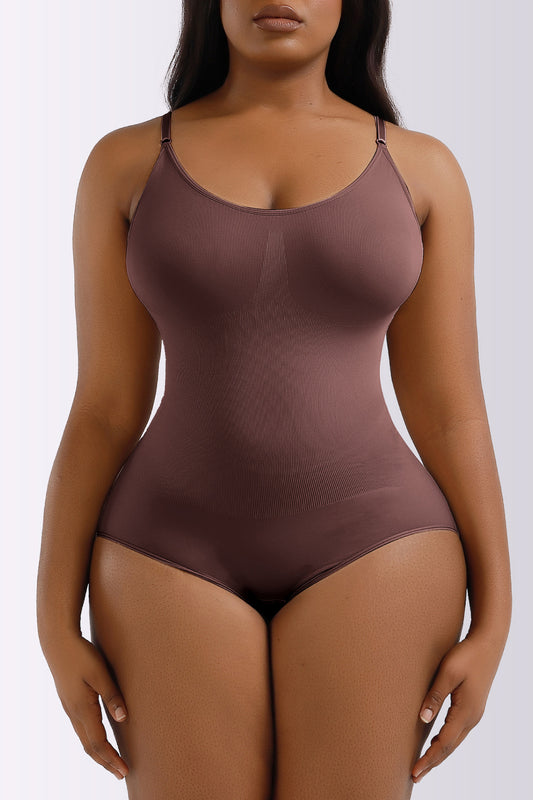 Bodysuit - Full Size Spaghetti Strap Shaping