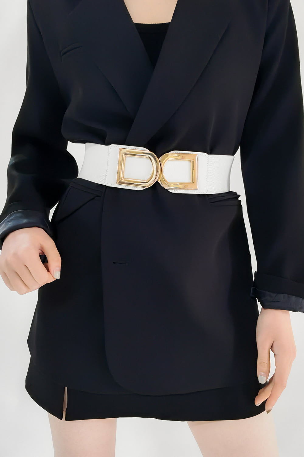 Belt - Double D Buckle PU Belt