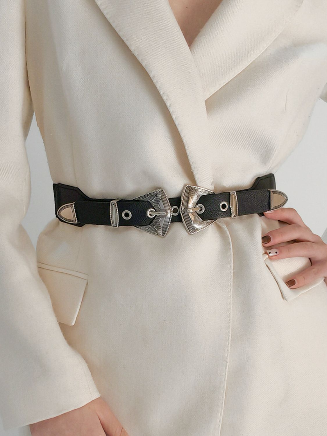 Belt - Double Buckle Leather