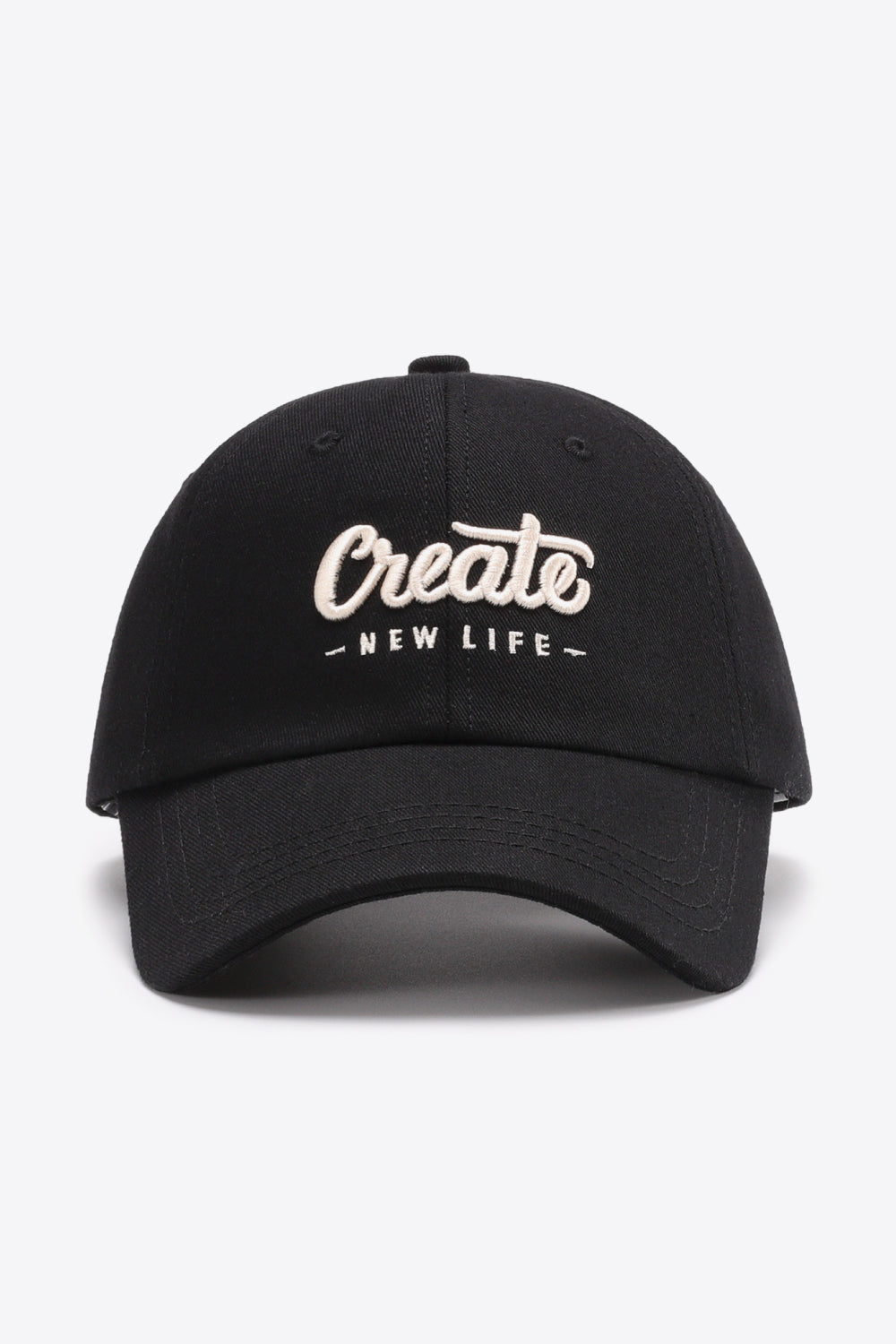 Baseball Cap - CREATE NEW LIFE Embroidered