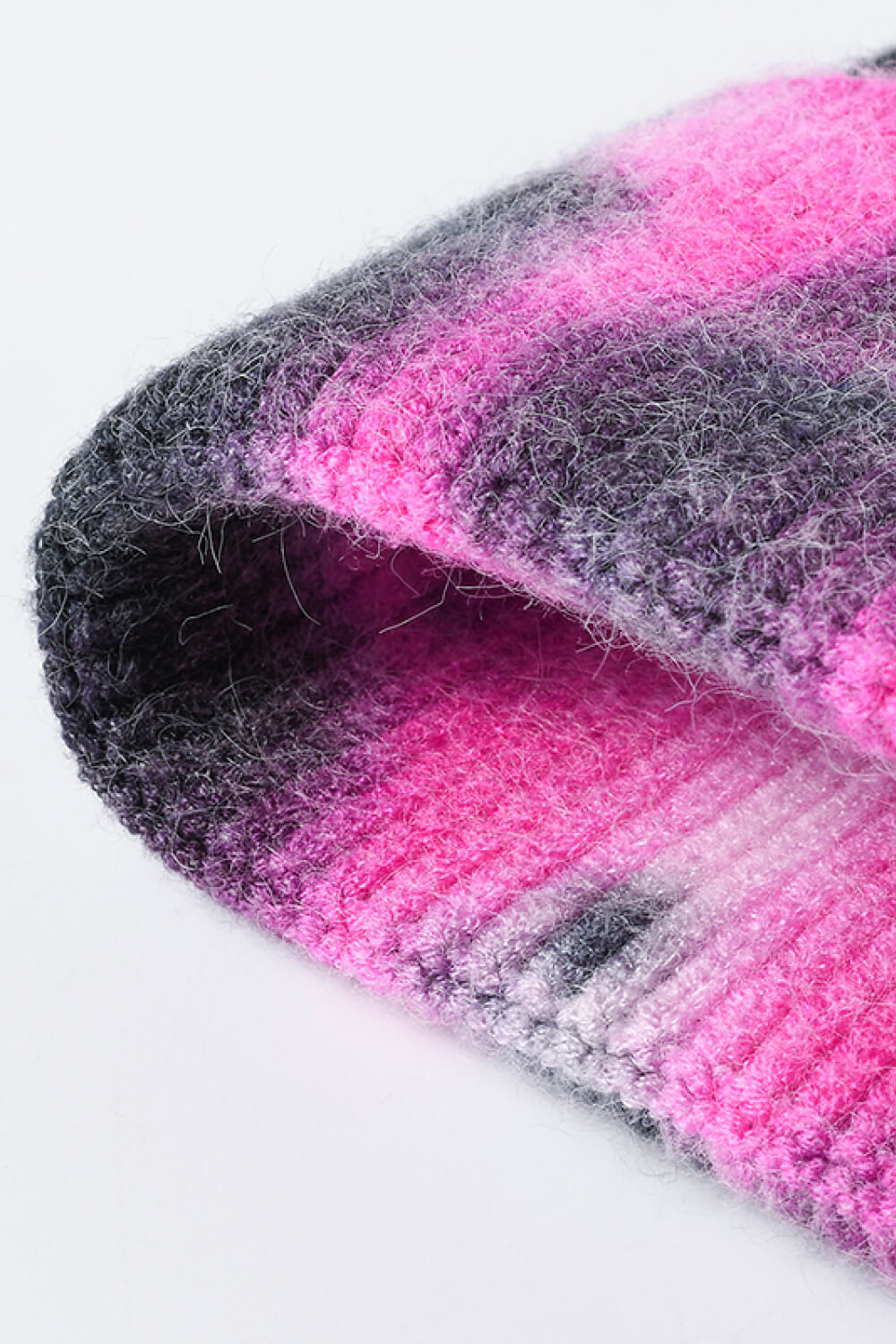 Beanie - Tie-Dye Knit Cuff