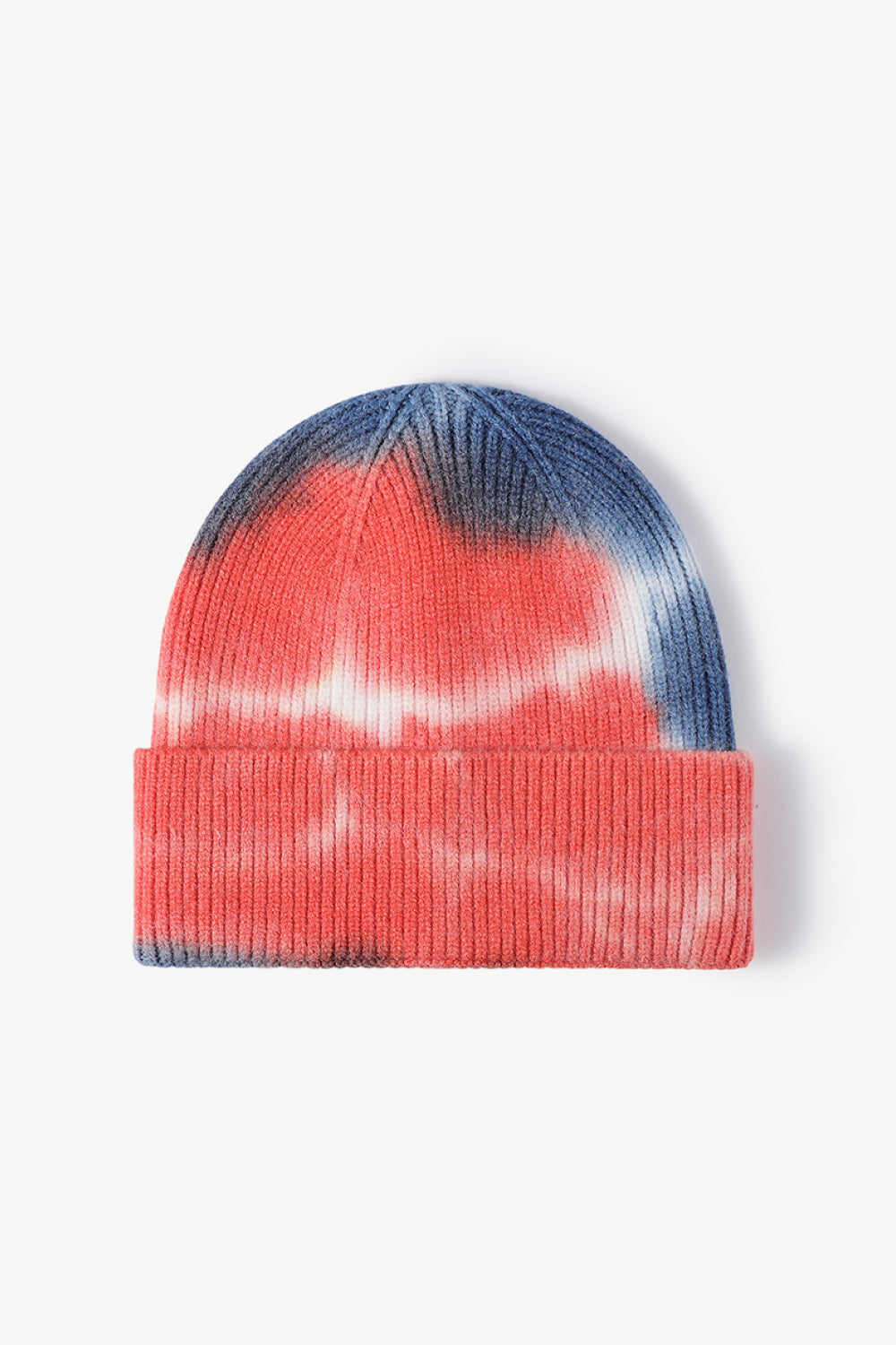 Beanie - Tie-Dye Knit Cuff