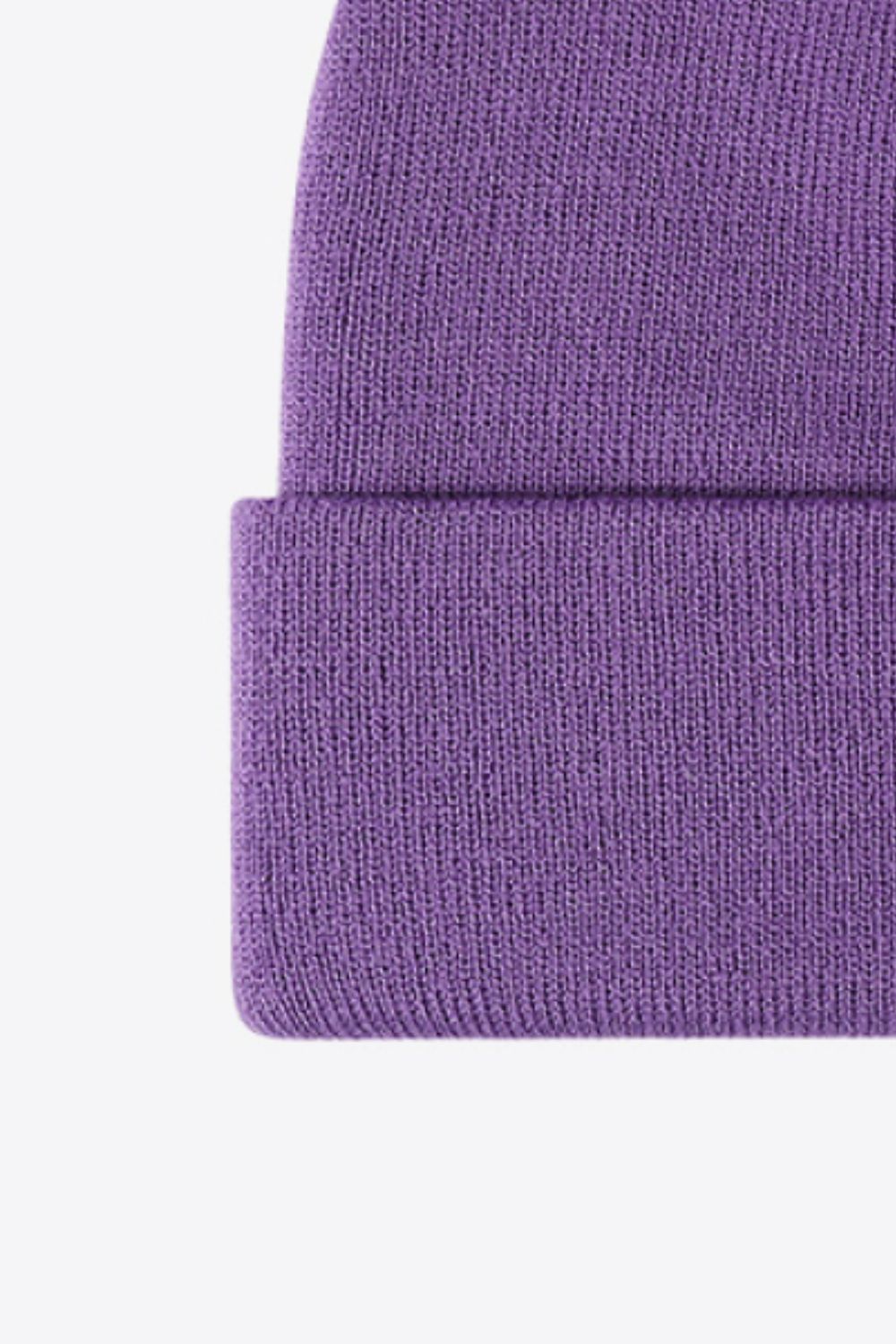 Beanie - Solid Knit Cuff